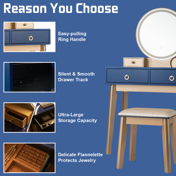 Willa Arlo Interiors Mukul Vanity & Reviews Wayfair